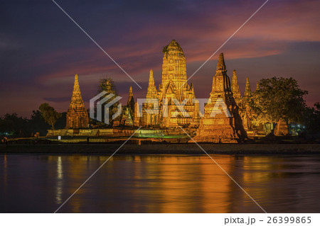 Old Temple wat Chaiwatthanaram, Ayutthaya Province 26399865