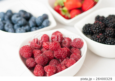 blueberries raspberries strawberries blackberries 26400329