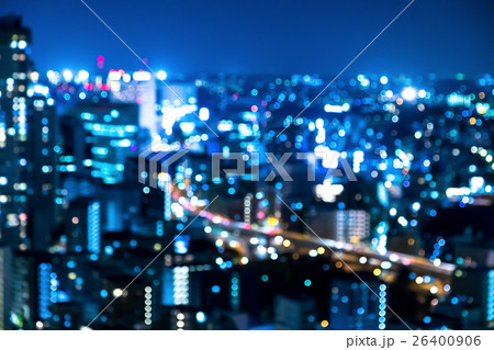 都市風景 横浜 ぼかし ピンぼけ 市街地 合成用背景 玉ボケ コピースペース 夜の街のボケ画像 都市風景 横浜 ぼかし ピンぼけ 市街地 合成用背景 玉ボケ コピースペース 夜の街のボケ画像 26400906