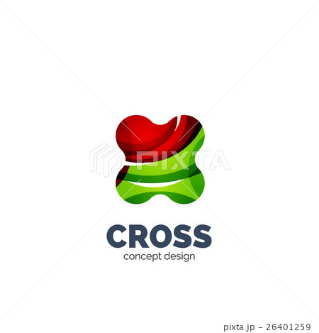 Modern abstract futuristic logo 26401259