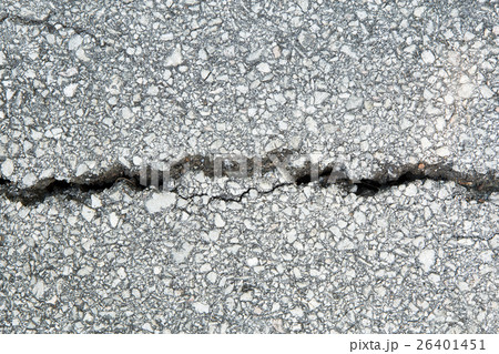 closeup on concrete asphalt cracks on the road. closeup on concrete asphalt cracks on the road. 26401451