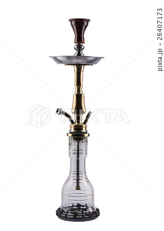 Classic hookah isolated Classic hookah isolated 26407173