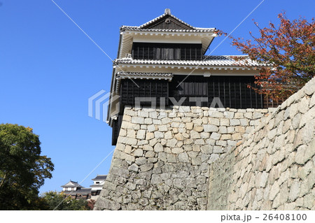 秋の伊予松山城 26408100