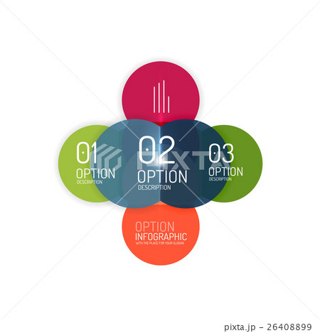 Vector business infographics, option select 26408899