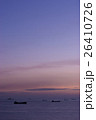 朝の空と船 26410726