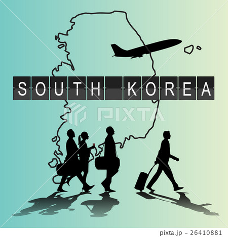 Infographic people in airport for south korea fli Infographic people in airport for south korea fli 26410881