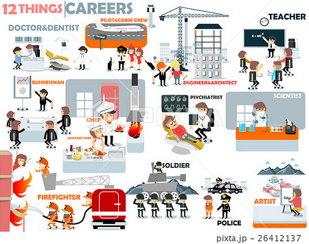 beautiful graphic design of popular careers beautiful graphic design of popular careers 26412137