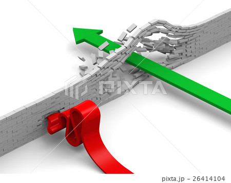 Giving up or breaking through 26414104