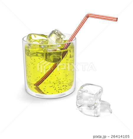 Glass of lemonade 26414105