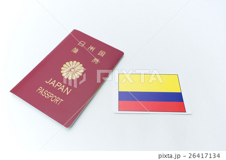 旅行　パスポート　国旗 26417134