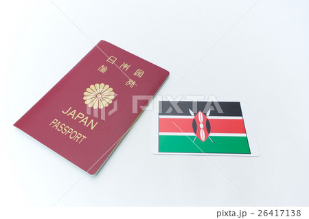 旅行　パスポート　国旗 26417138