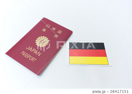 旅行　パスポート　国旗 26417151