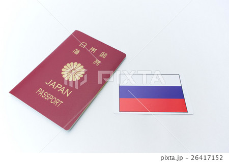 旅行　パスポート　国旗 26417152