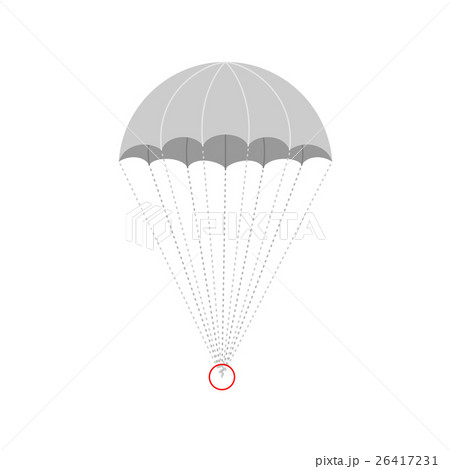 Vector parachute illustration Vector parachute illustration 26417231