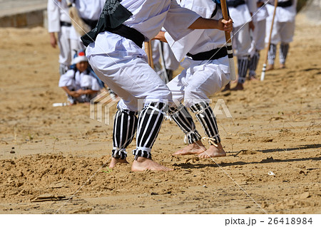 西表島　祖納の節祭　棒術 26418984
