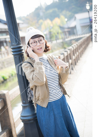 一人旅 女性 一人旅 女性 26419200
