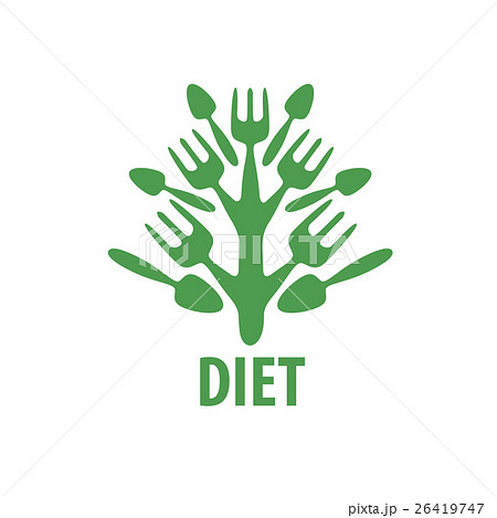 vector logo for diet 26419747