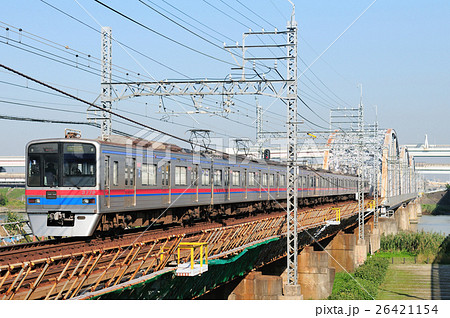 堀切橋を渡る3700型京成電電車 堀切橋を渡る3700型京成電電車 26421154