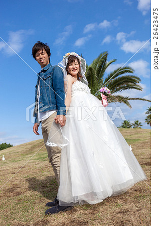 マタニティフォト ウエディングドレス姿 マタニティフォト ウエディングドレス姿 26423475