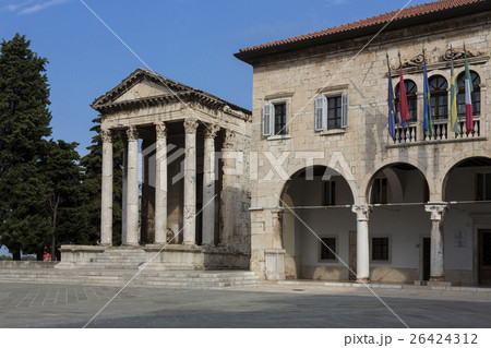 Temple of Augustus - Pula - Croatia Temple of Augustus - Pula - Croatia 26424312