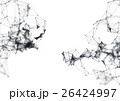Abstract molecular structure on white background 26424997