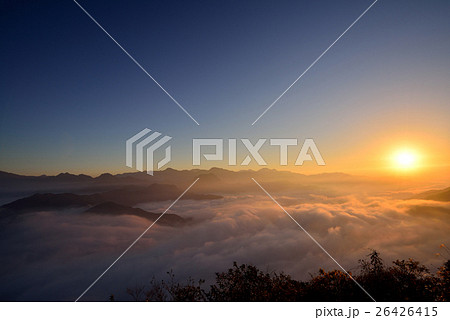 高千穂の雲海 26426415