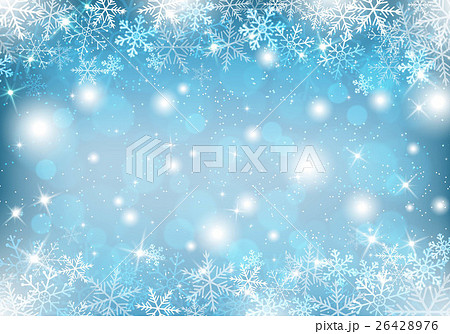 雪の結晶の背景 26428976