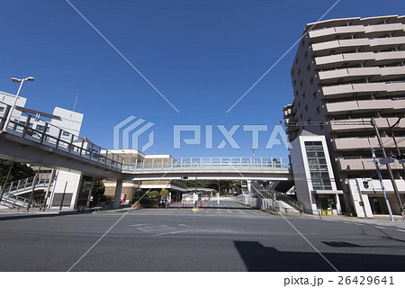 米軍横須賀基地メインゲートの写真素材