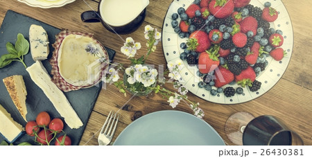 Table Food Lunch Variety Concept Table Food Lunch Variety Concept 26430381