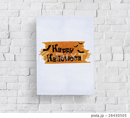 Halloween Bat Pumpkin Lantern Scary Graphic Concept Halloween Bat Pumpkin Lantern Scary Graphic Concept 26430505