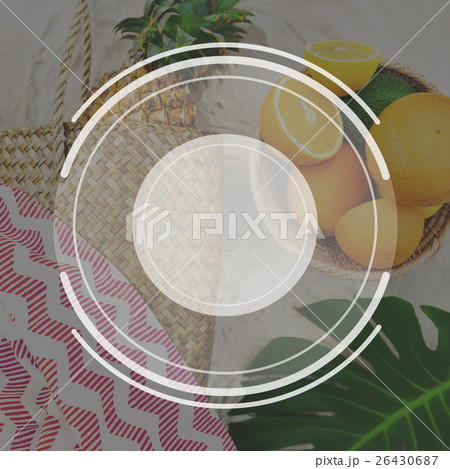 Circle Round Badge Banner Concept 26430687