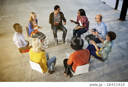 People Meeting Discussion Brainstorming Talking Communication Concept People Meeting Discussion Brainstorming Talking Communication Concept 26431910