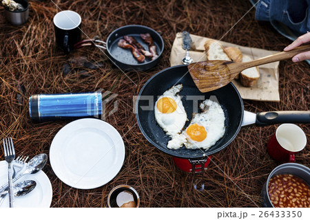 Hiking Camping Food OutdoorsConcept 26433350