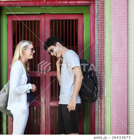 Break Couple Destination Explore Peace Summer Concept 26433673