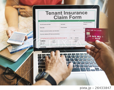 Tenant Insurance Claim Form Audit Benefit Concept 26433847