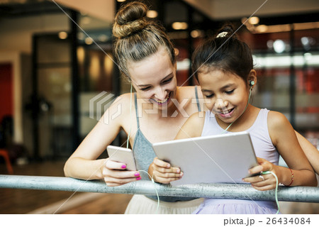 Ballet Dancer Using Device Concept 26434084