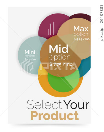 Option select infographic banner 26437885