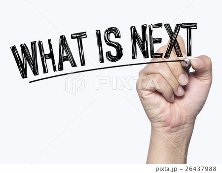 whats next written by hand 26437988