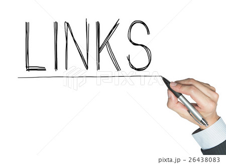links written by hand links written by hand 26438083
