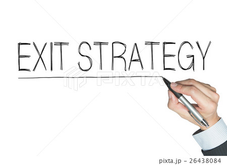 exit strategy written by hand exit strategy written by hand 26438084