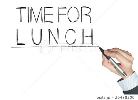 time for lunch written by hand time for lunch written by hand 26438200