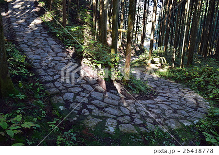中山道　木曽路　石畳 26438778