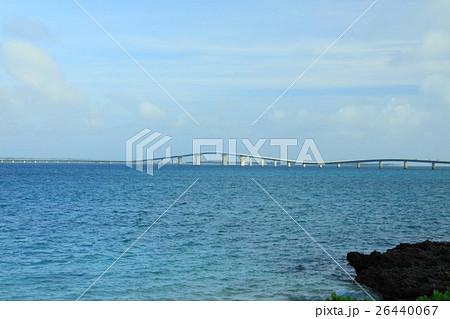 伊良部島から見た伊良部大橋 伊良部島から見た伊良部大橋 26440067