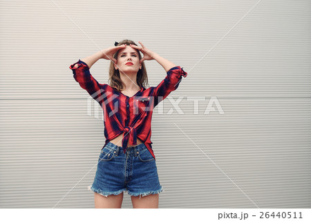 pin-up girl on the street pin-up girl on the street 26440511