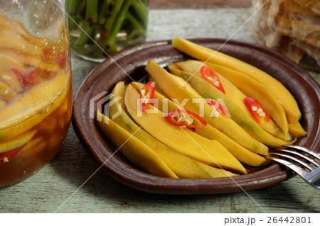 Vietnamese fruit, green mango 26442801