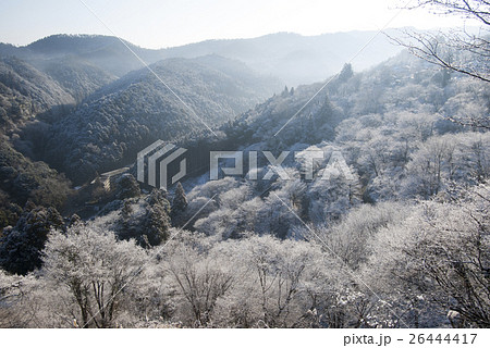 樹氷花咲く吉野山 26444417