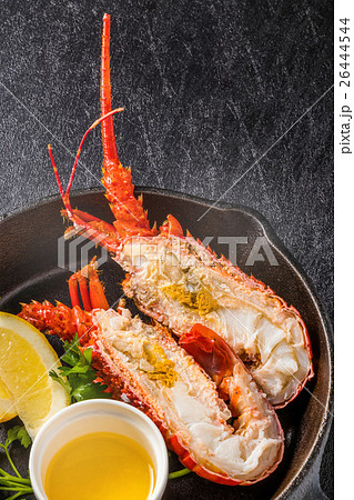 伊勢エビのグリル  Butter sauce of the lobster 伊勢エビのグリル  Butter sauce of the lobster 26444544