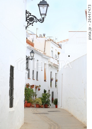美しいスペインのミハス村 26447473