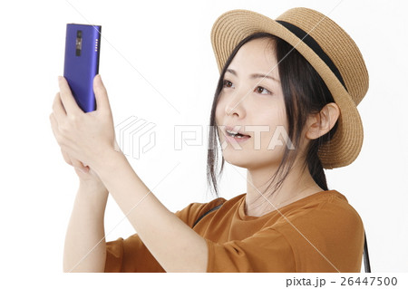 自撮りの若い女性 自撮りの若い女性 26447500