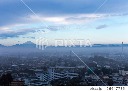 夜明けの富士山 26447736